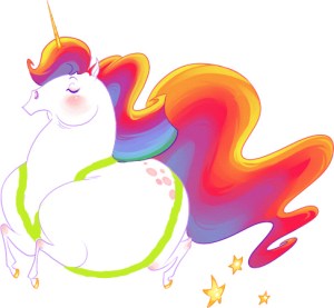 unicorn in mankini