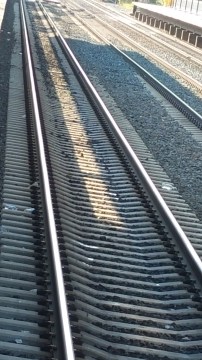 Train tracks always make me think of routes and journeys (and country music, but that's a different blog post).