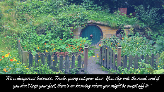 bilbo road quote