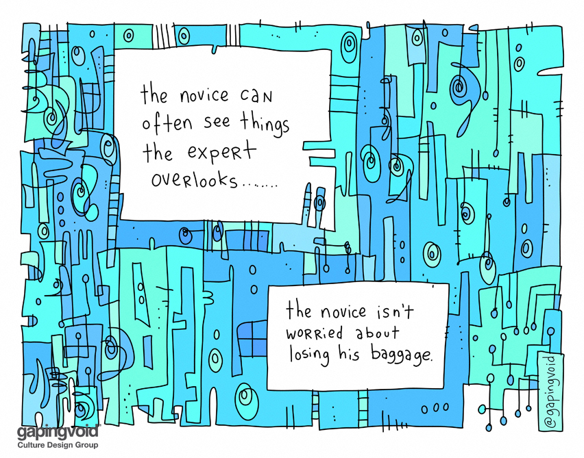 The Beginner's mindset keep a fresh outlook